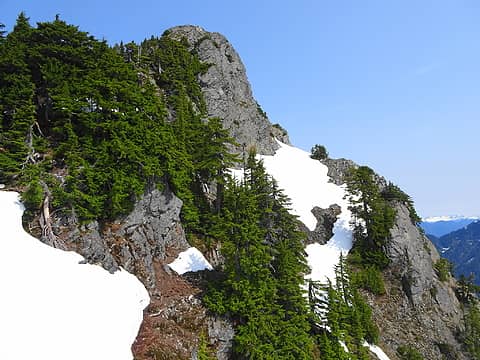 Summit of Hall Peak