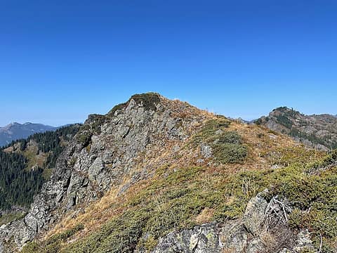 southeast summit of Rampart Ridge