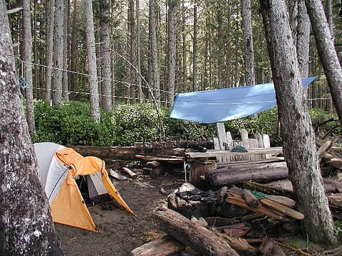 Perfect campsite