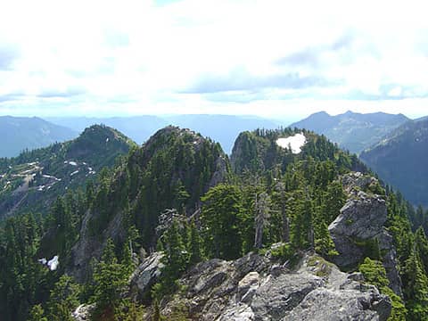 Looking South From Summit