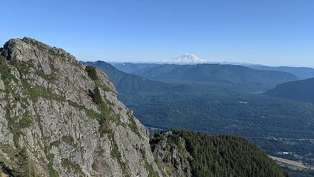 Haystack and Rainier, etc., from the North Peak.