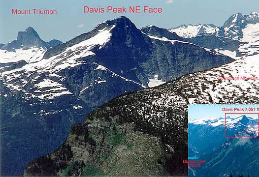 Davis Peak from Little Jack Mtn.
